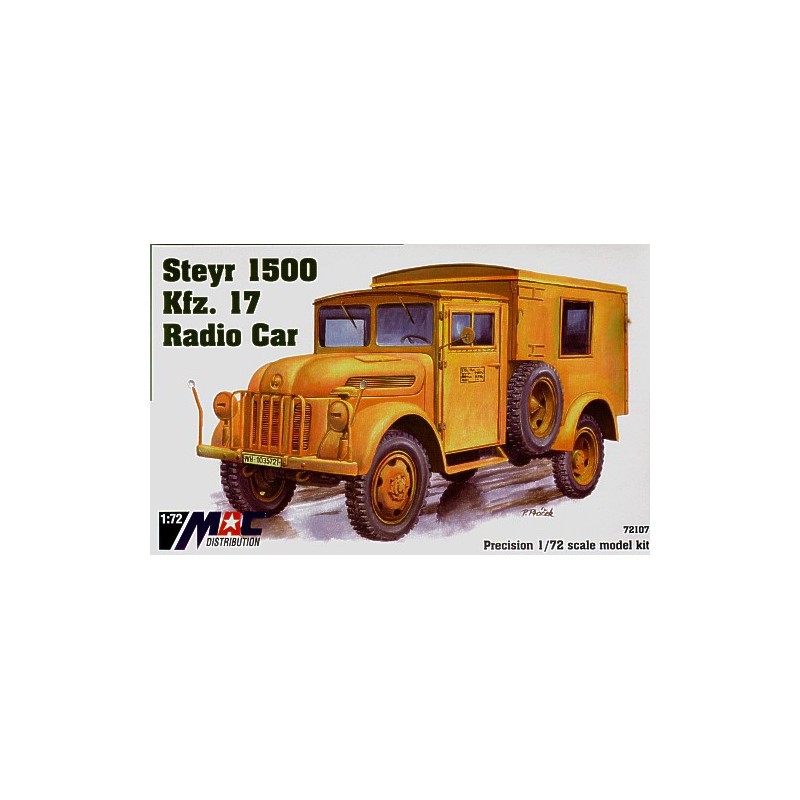 Voiture radio Steyer 1500 Kfz.17 – Maquette