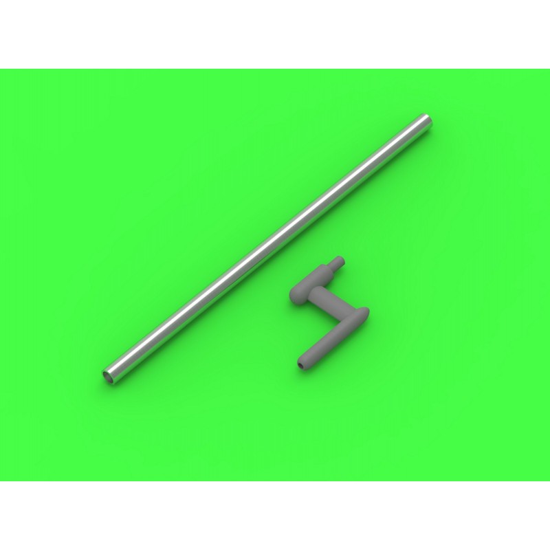 Tube de Pitot US WWII – Sonde de type 'L shape' (1 pièce) · à utiliser sur les versions d'exportation des avions américains
