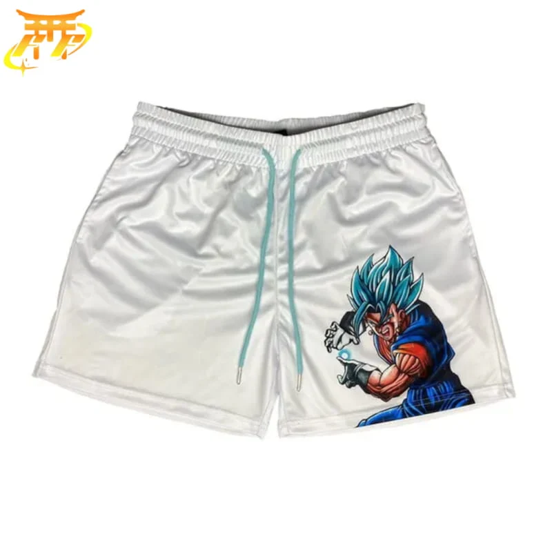 Short Vegeto SSJ Blue Blanc | Dragon Ball™