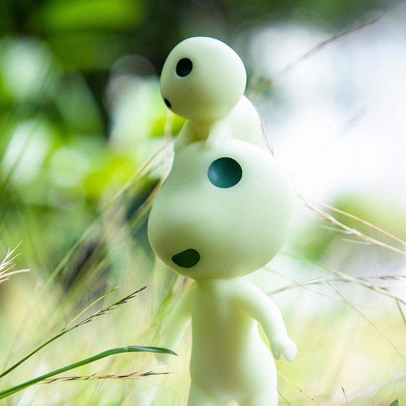 Statuette – PRINCESSE MOMONOKE Petit et Grand Kodama Benelic