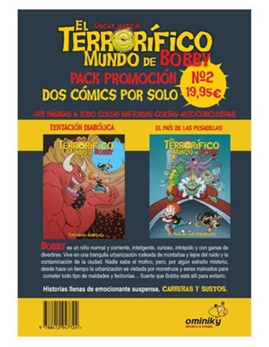 Pack 2x1 el Terrorifico Mundo de Bobby – Tome 2