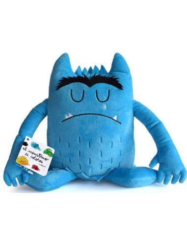 Peluche – Monstruo de Colores( )azul (tristeza)