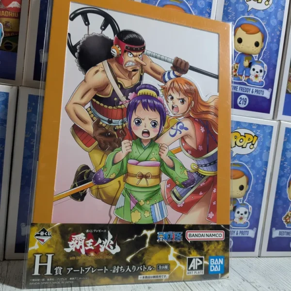 Ichiban Kuji – Treasure Cruise 2 – Lot H – Art Plate (Nami, Usopp & Tama) | Bandai Spirits