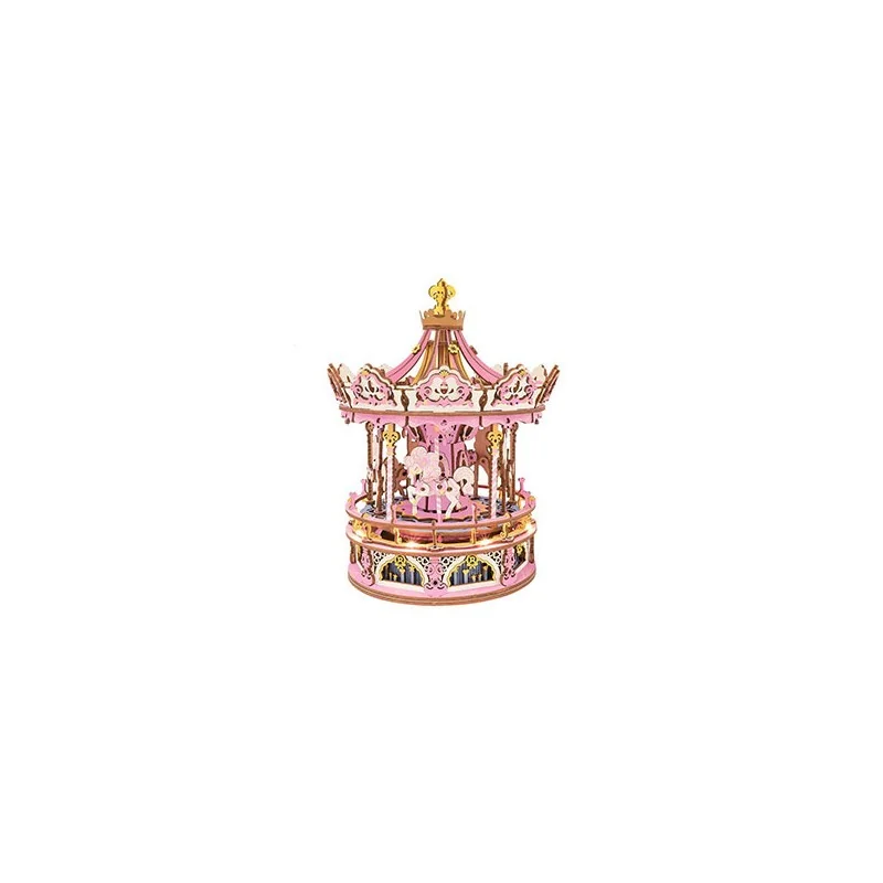 3d Le carousel musical et lumineux – Puzzle