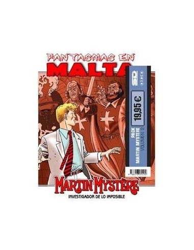 Pack Aleta. Martin Mystere 2: Fantasmas en Malta + la Cuarta Carabela