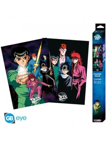 YU YU HAKUSHO – Set 2 Chibi – Yusuke and his group (52x38) – Poster