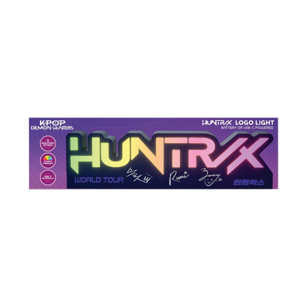 KPop Demon Hunters Huntr/x Logo – Lampe