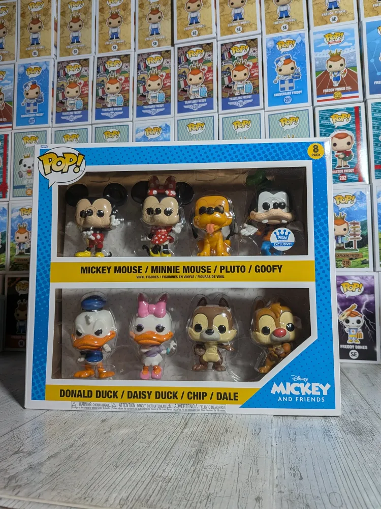 Funko Pop! Mickey & Friends (Pack 8) – Disney