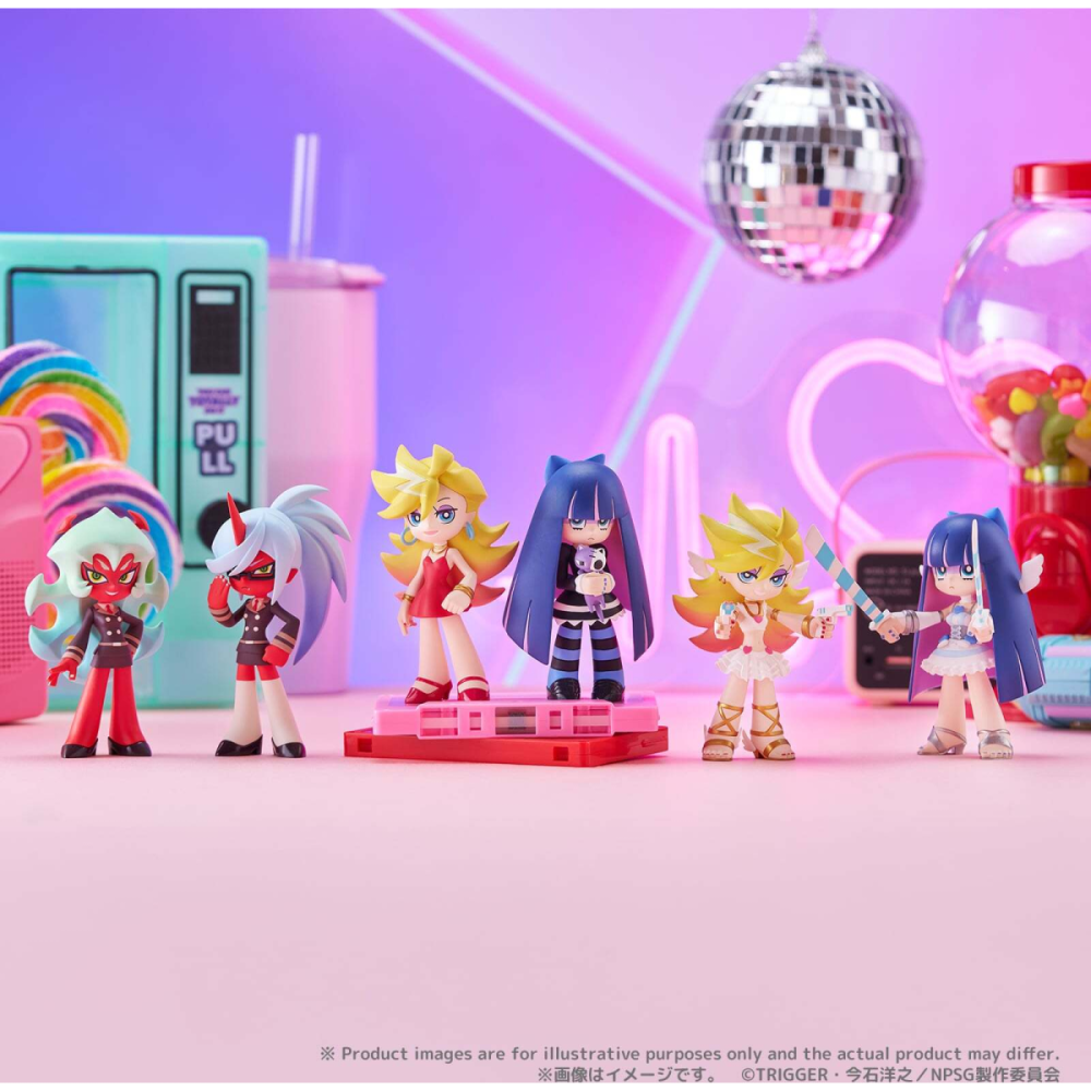 PalVerse New Panty & Stocking – Blind Box 9cm (6pcs) – Figurine
