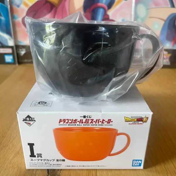 Dragon Ball Super: Super Hero – Mug – Black Plastic Ma Ichiban Kuji Symbol (Prize I)