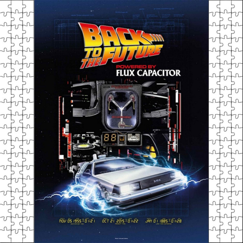RETOUR VERS LE FUTUR Powered By Flux Capacitor SD Toys – Puzzle