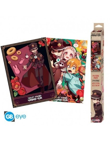 HANAKO-KUN El fantasma del lavabo – Poster – Set 2 Chibi – Series 1 (52x38)
