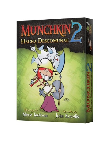 JUEGO DE MESA Munchkin 2: Hacha Descomunal – Collection