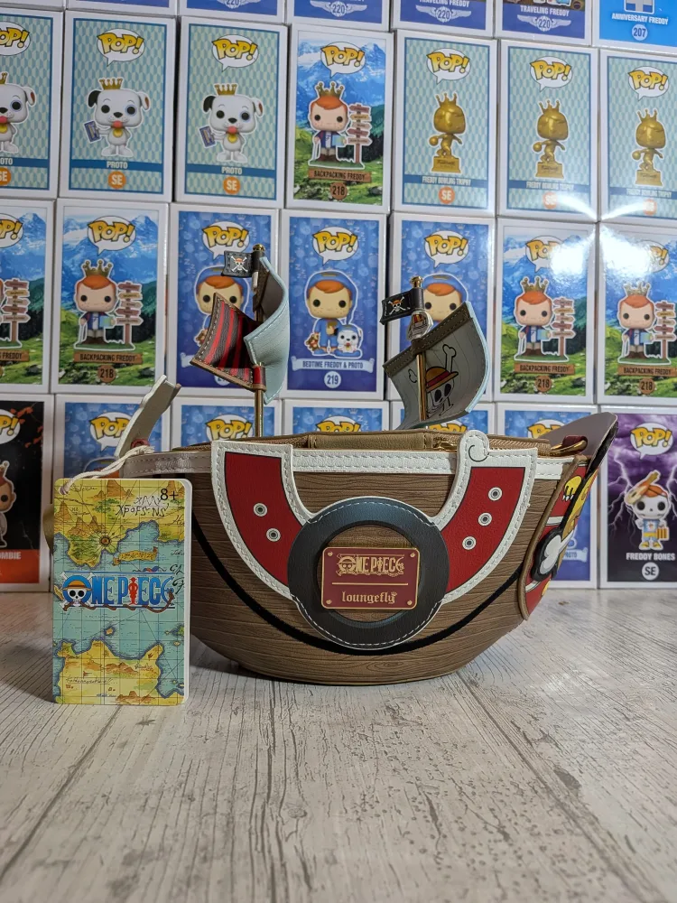 Thousand Sunny Figural Crossbody Bag 🏴☠️ | Loungefly One Piece
