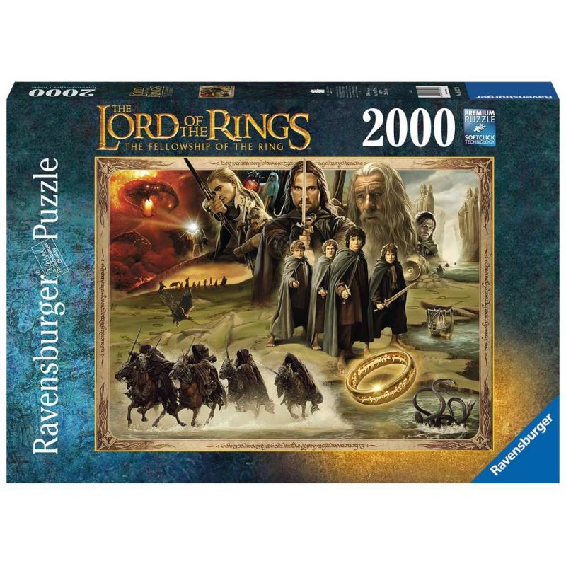 2000 p – La Communauté de l'anneau / Le Seigneur des anneaux – Puzzle