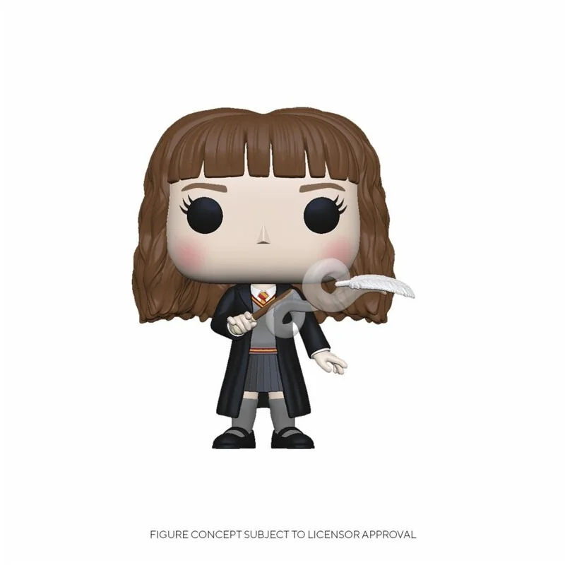 Pop Harry Potter POP! Films Figurine en vinyle Hermione avec plume 9 cm – Figurine
