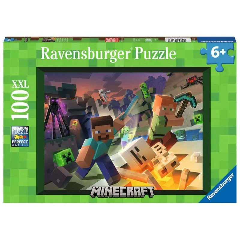 Puzzle Monstres de Minecraft – 100 p XXL