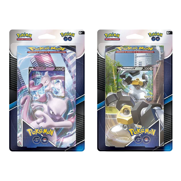 Melmetal V / Mewtwo V – JCC Pokémon GO | Kit d'Initiation