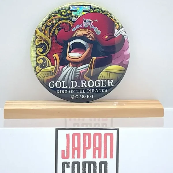 Badge – One Piece – – Gol. D. Roger Foil Brilliant