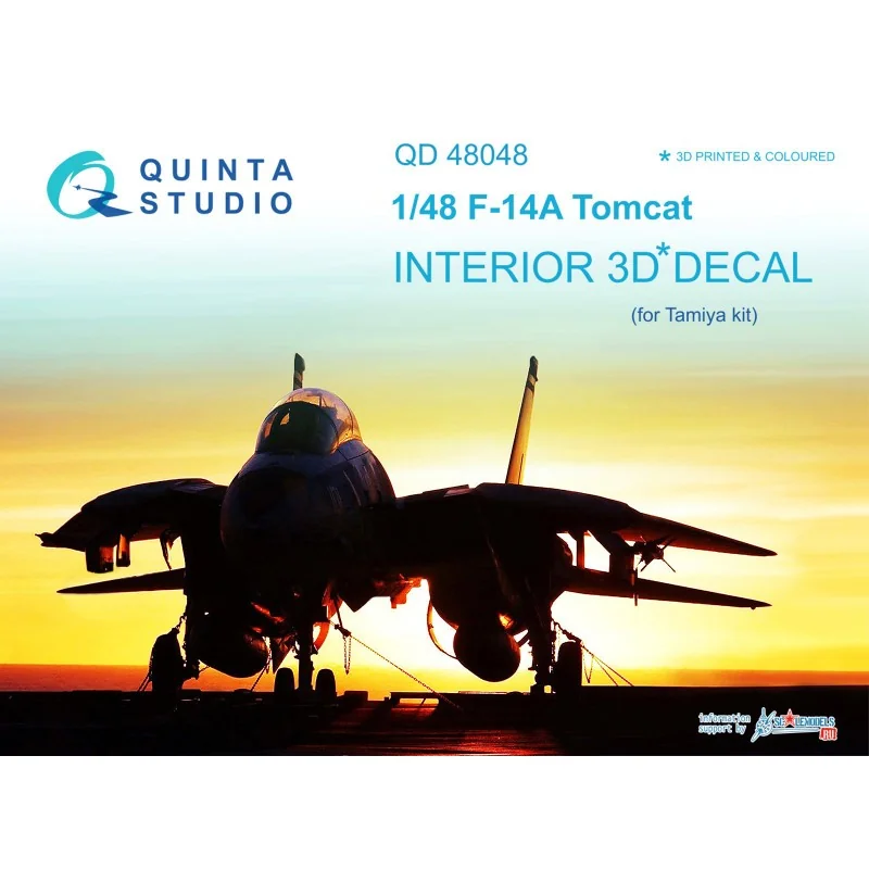 Décalcomanie Grumman F-14A Tomcat (conçu pour être utilisé avec les kits Tamiya) – Collection