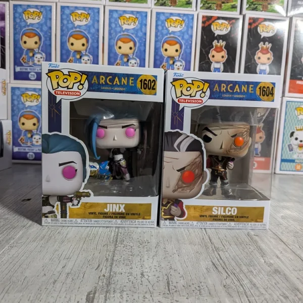 Arcane – Jinx & Silco (Bundle) – Funko Pop!