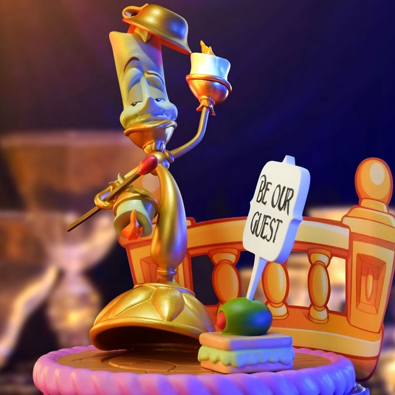 LA BELLE ET LA BETE Lumière SFC Abystyle – Figurine