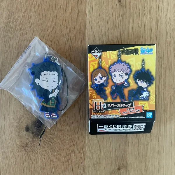 Jujutsu Kaisen – Rubber Geto Suguru Ichiban Kuji Kyun-Chara Illustrations 7 cm Secret – Porte-clés