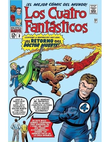 Biblioteca MARVEL. los 4 Fantásticos 2. 1962-63. Fantastic Four 6-11 Usa – Comic