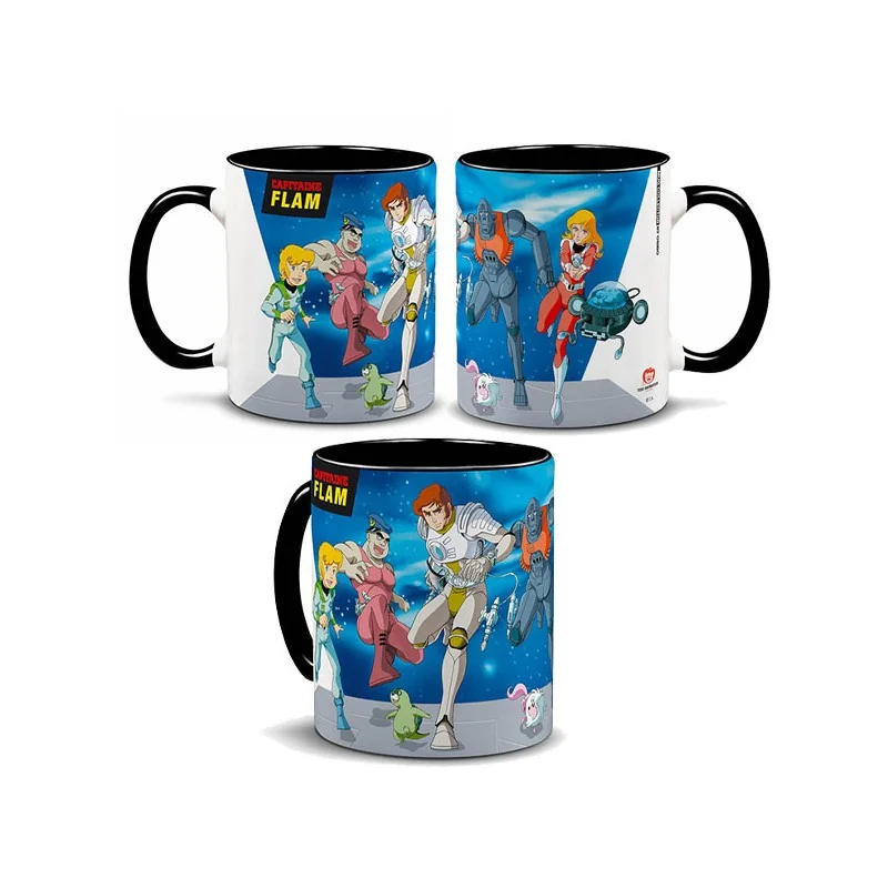 Capitaine Flam Mug Depart Mission 9,5cm – Figurine