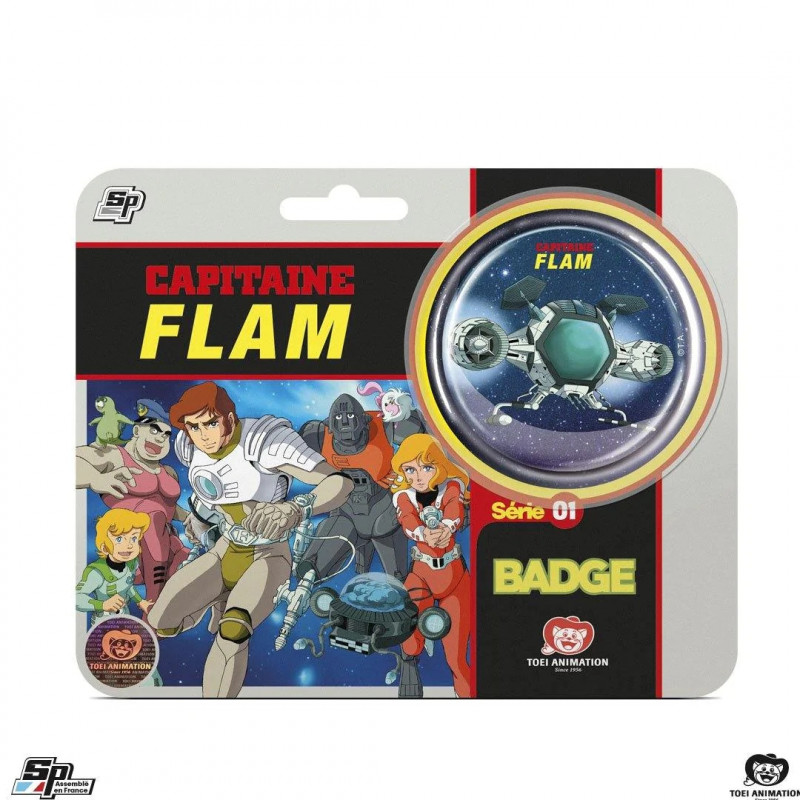 Badge – CAPITAINE FLAM Le Cosmolem SP-Collections