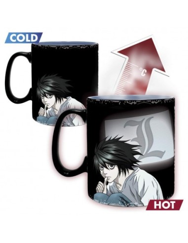 Taza Térmica Grande Kira & L Death Note – Manga