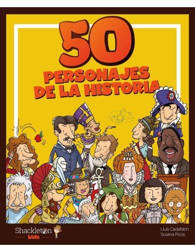 50 Personajes de la Historia – Livre