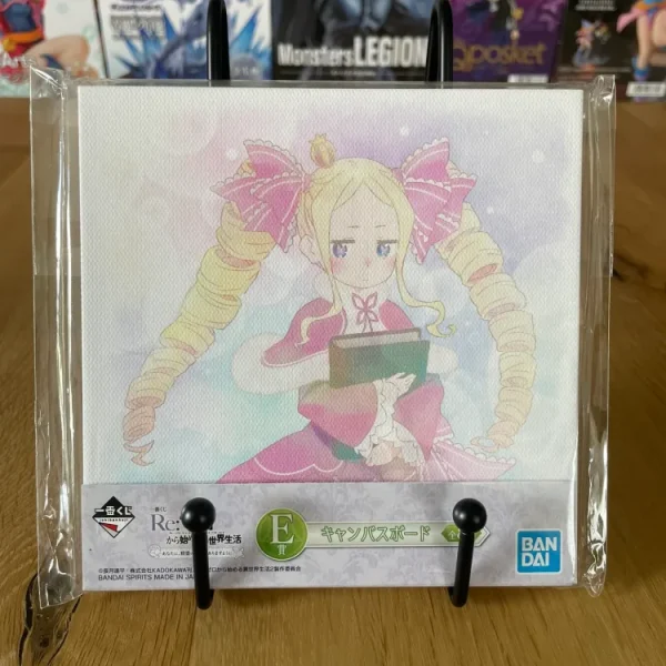 Re:Zero – Tableau canvas 14 cm Beatrice · Ichiban Kuji Yume Miru Mirai no Monogatari (Lot E)