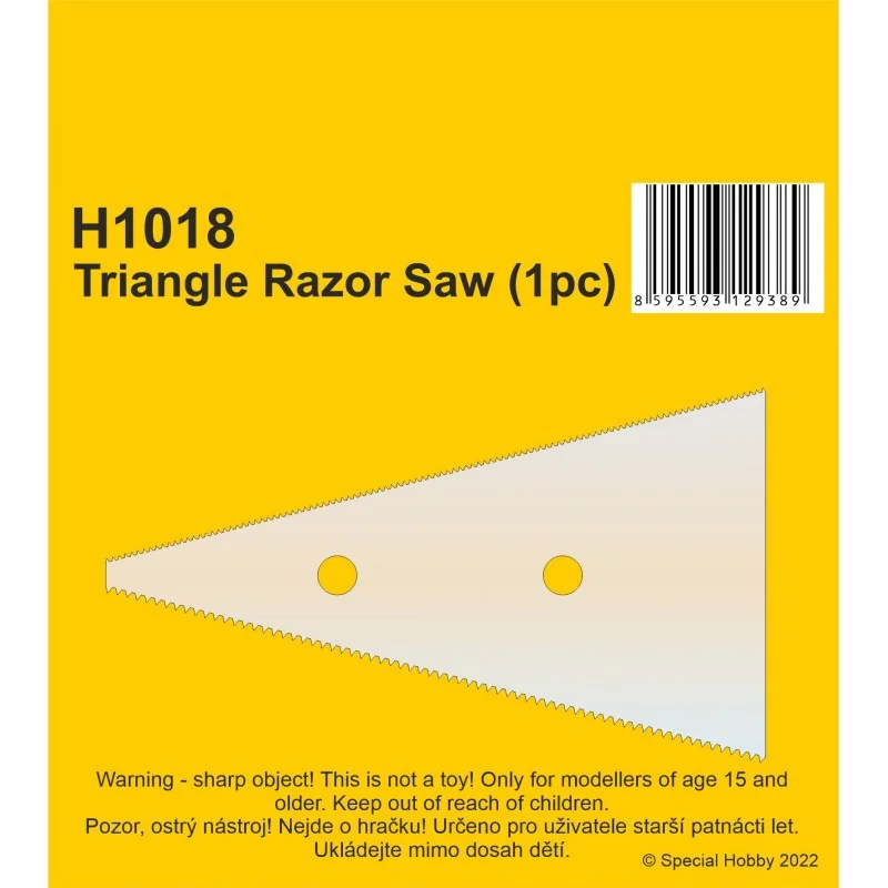 Scie à rasoir triangulaire – Collection