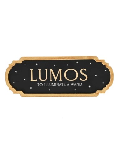 Harry Potter Placa Decorativa Lumos