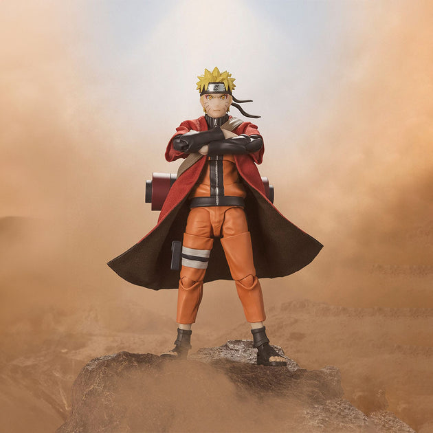 Figurine articulée – Naruto Shippuden – Naruto Uzumaki (Sage Mode) – Savior of Konoha – SH Figuarts