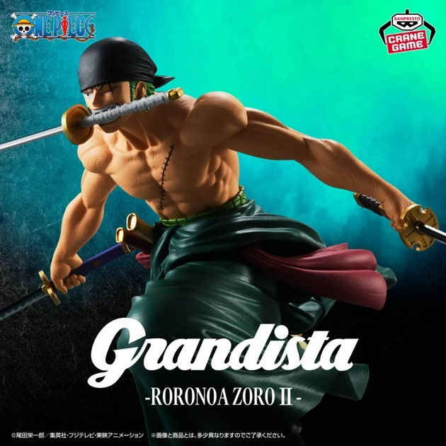 Figurine – One Piece – Roronoa Zoro – Grandista II