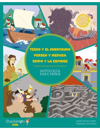 Teseo y el Minotauro. Perseo y Medusa. Edipo y la Esfinge – Livre