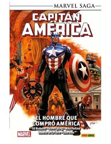 MARVEL Saga Tpb. Capitan America 07 el Hombre Que Compro America – Comic