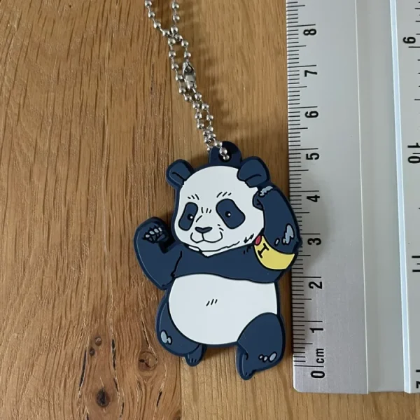 Porte-clés Panda Defo Rubber Movic 5 cm – Jujutsu Kaisen