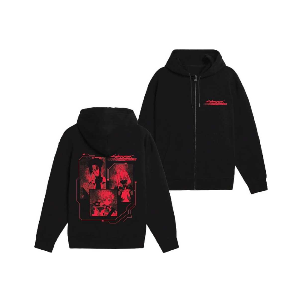 Cyberpunk Edgerunners 2 Zipper Key Characters (XXL) – Hoodie
