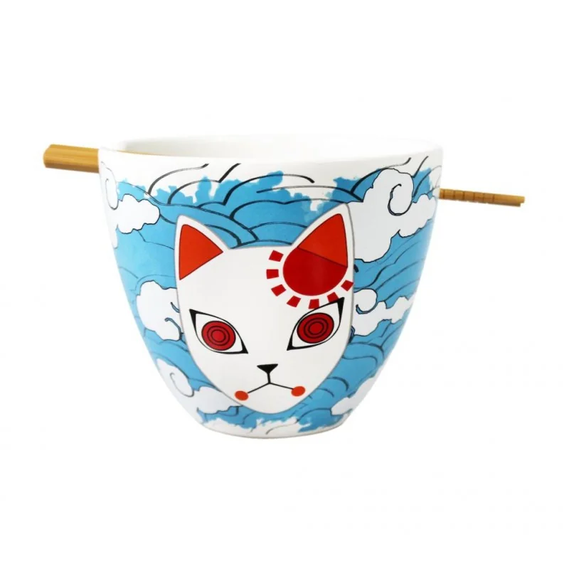 Bol à Ramen avec Baguette 470ml – Tanjiro Mask | DEMON SLAYER