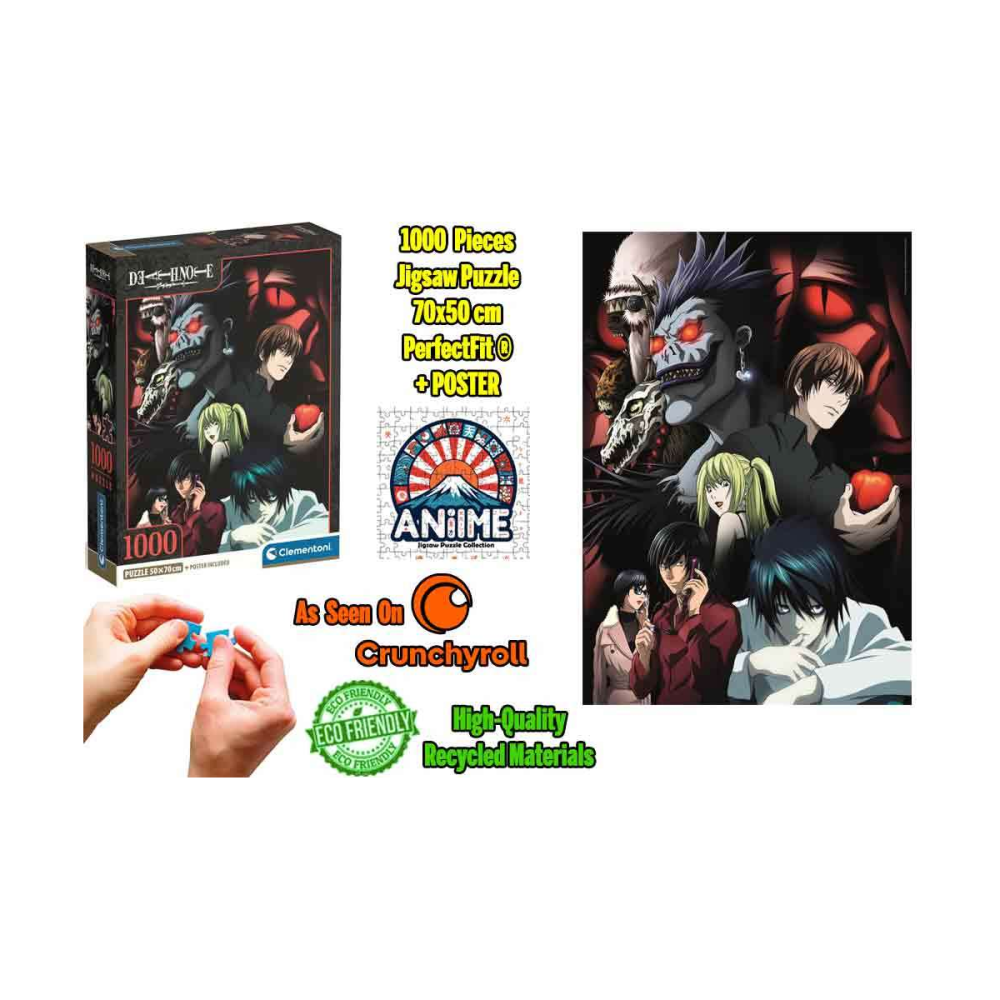 Puzzle Jigsaw Puzzle 1000 Pcs – Anime Collection – Death Note: Apple