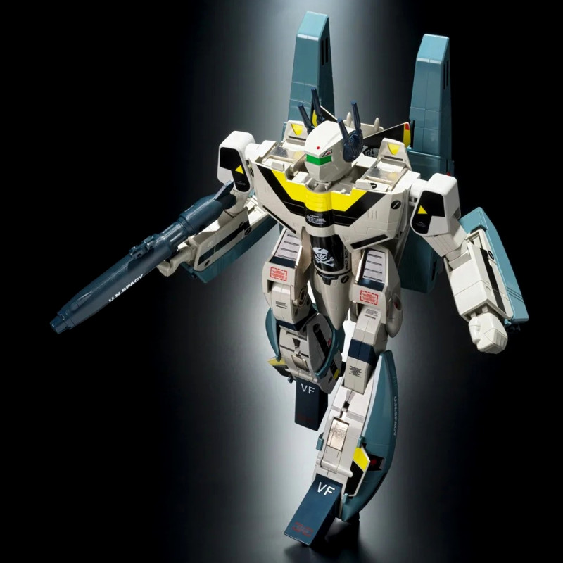MACROSS Origin of Valkyrie VF-1S Roy Focker 45th + Super Pack Set Bandai – Collection