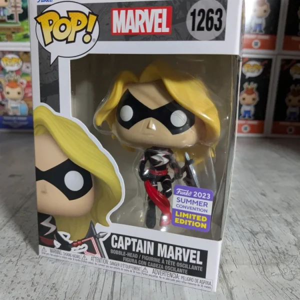 Marvel Comics #1263 – Captain Marvel (SC2023) – Funko Pop!