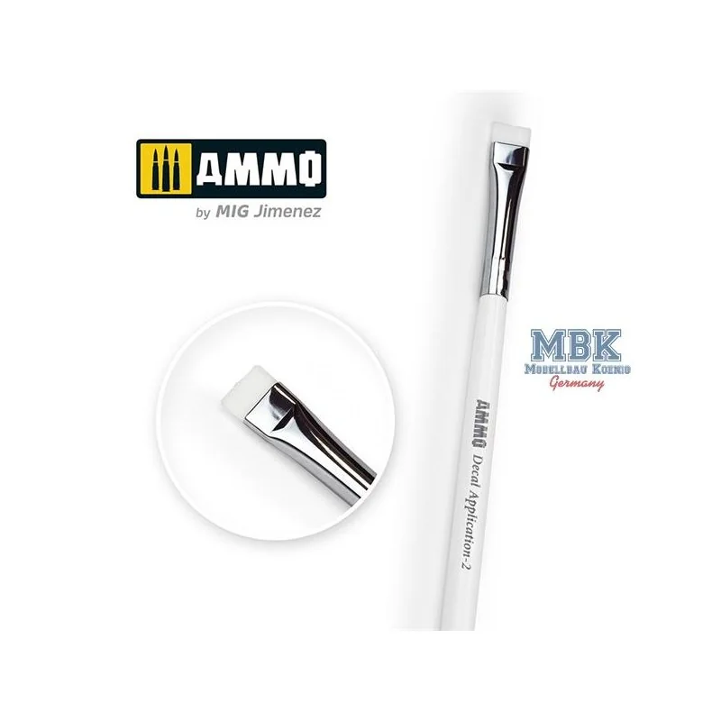 2 Pinceau d'application de décalcomanies AMMO – Collection