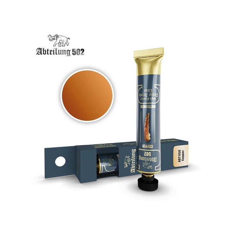 cuivre | Peinture Acryliques dense