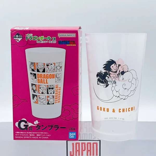 ICHIBAN KUJI – Lot G Verre Plastique Goku & Chichi | Dragon Ball