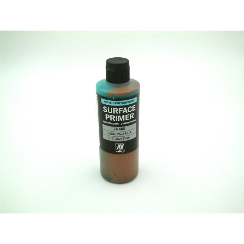 200 ml. – Peinture Vallejo PRIMER ACRYLIC POLIURETAN: Vert olive US