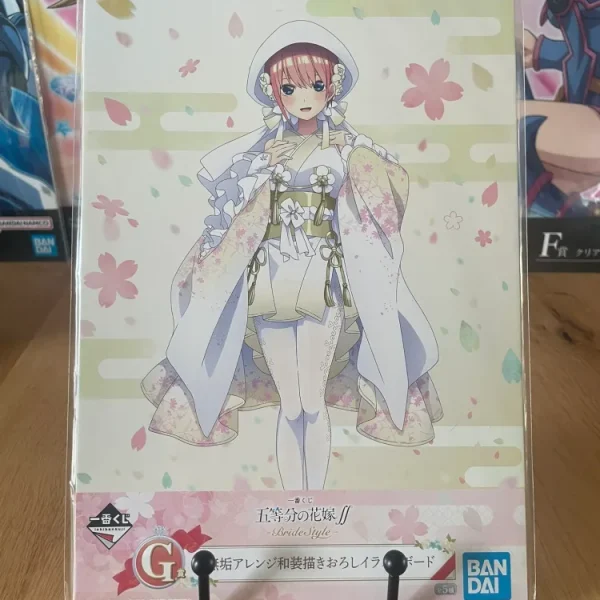 Visual Board Ichika Nakano Ichiban Kuji Bride Style 18 x 26 cm – The Quintessential Quintuplets